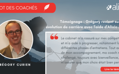 Grégory Curien, coaché par Alixio Activ dans son évolution de carrière