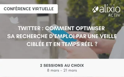 Webinar mars 2023 : Comment optimiser sa recherche d’emploi sur Twitter ?