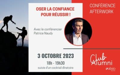 Afterwork Club Alumni 03/10 – Confiance en soi