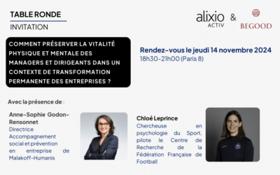 Table ronde 14/11 : Alixio Activ & Begood