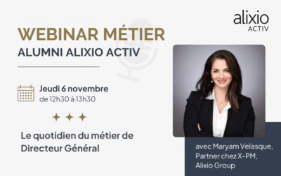 Le quotidien du métier de Directeur Général : Webinar 06/11/2025