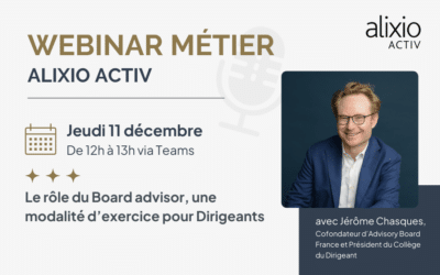 Le rôle du Board Advisor : Webinar 11/12/2025
